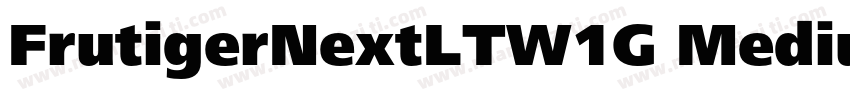 FrutigerNextLTW1G MediumCn字体转换